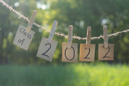 class of 2022 signの写真素材