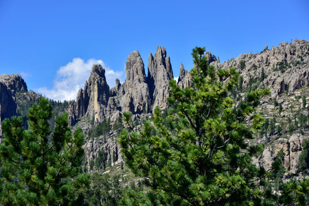 The Pinnacles near Custer State Park, South Dakota.