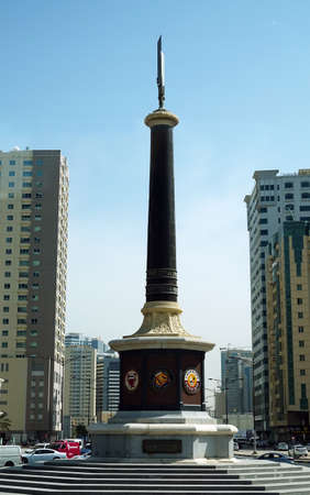 Sharjah, UAE February 19, 2020: the main historical museum of the city of Sharjahのeditorial素材