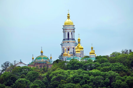 Kiev, Ukraine May 15, 2020: Pechersk Lavra - the main Orthodox place in Kievan Rus
