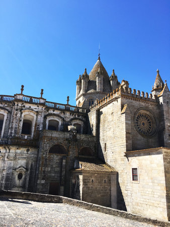 Lisbon, Portugal June 30, 2017: Lisbon's old city streets have not changed over time.