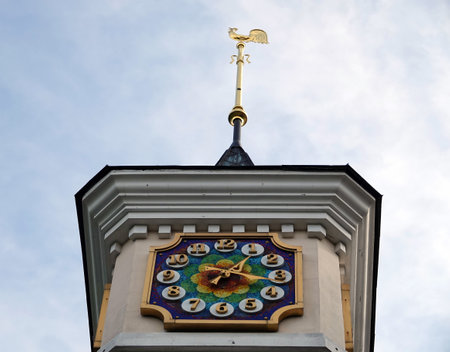 Kyiv, Ukraine September 1, 2023: Facade of the puppet theater in the city of Kyivのeditorial素材