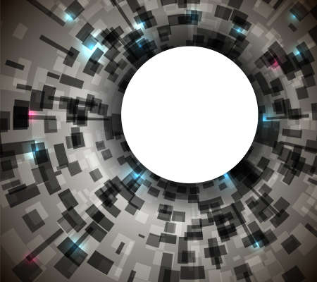 Black Geometric background with space for text. のイラスト素材