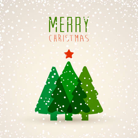 Holiday Greeting Cardのイラスト素材