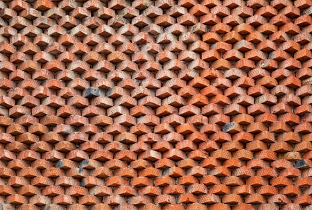 Old brick wallの写真素材