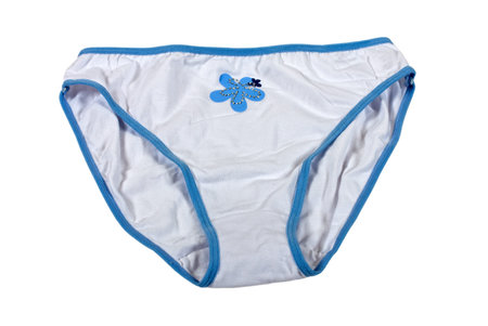 Feminine panties  on the white background