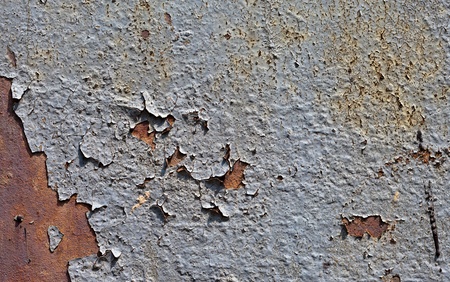 Background of rusty metal dirty wall in grunge styleの写真素材