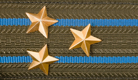 Shoulder strap colonel of the Russian Airborne Troops