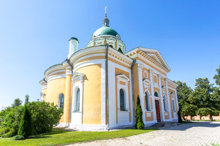 Orthodox Cathedral of the Beheading of John the Baptist in Zaraysk Kremlin, Russiaの写真素材