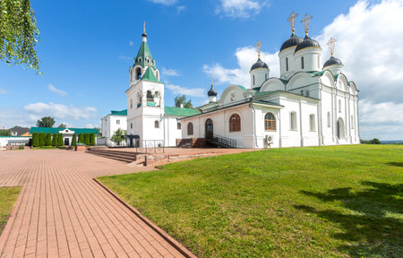 Russian Orthodox church. Spaso-Preobrazhensky Monastery in Murom. Vladimir region, Russiaの写真素材