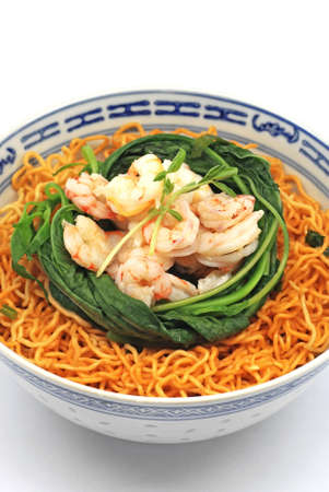 Red Cooked Prawn Meinの写真素材