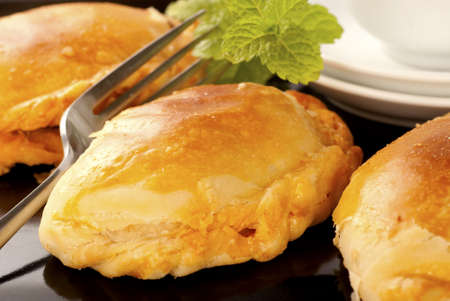 A Few Savory Curry Puffsの写真素材