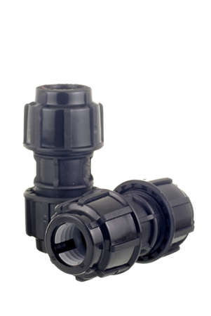 Poly Piping Screw Lock Action Female Connectorsの写真素材