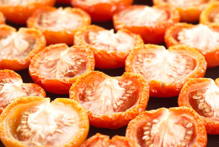 Semi Cured Sun Dried Tomatoes - Preserving Foodの写真素材