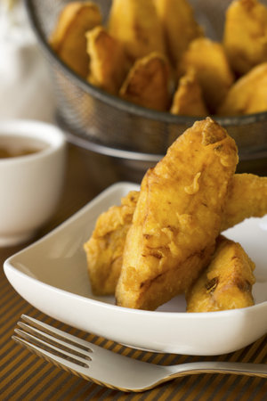 Fried Plantains; Non sharpened file