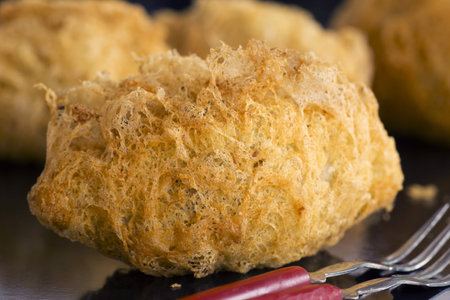 Fried Taro Dumplings or Wu Kok Non sharpen file