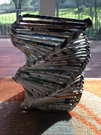 Made from newspaper の素材