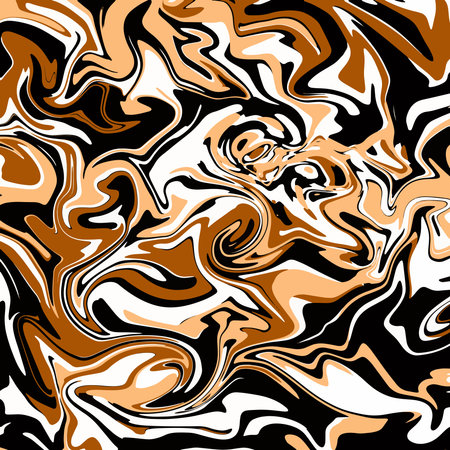 The combination of striking contrasting colors displays an interesting texture. Suitable for any...