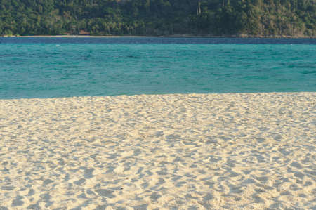 Beautiful beach and sea in Thailandの写真素材