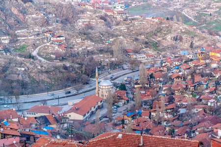 Part of shanty town near Ankara castle
