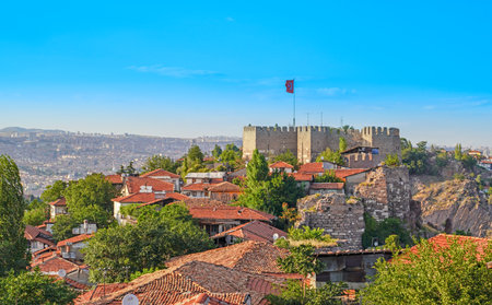 Citadel of Ankara - Ankara, Turkeyのeditorial素材
