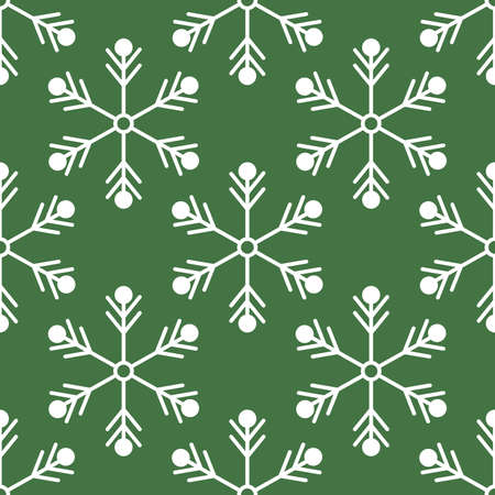 Christmas elements seamless pattern with Christmas icons Seamless pattern with snowflake. design for happy winter holiday.のイラスト素材
