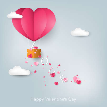 Valentine's Day background.のイラスト素材