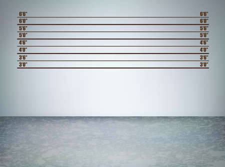 Background of a police lineup, vector illustration with copy space Background of a police lineup, vector illustration with copy space