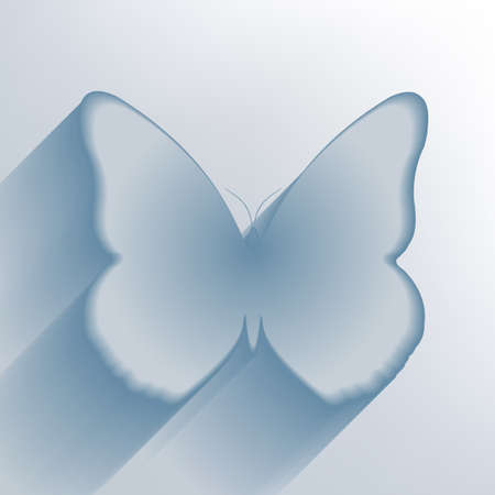 Abstract background with butterfly, illustrationのイラスト素材