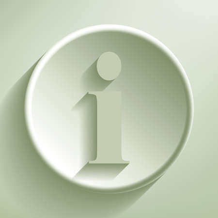 Green line circle icon, illustrationのイラスト素材