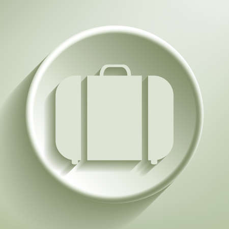 Green line circle icon, illustrationのイラスト素材