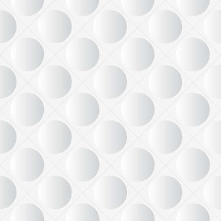 Abstract seamless white background with circlesのイラスト素材