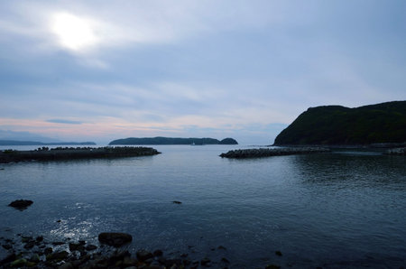 The Japanese seaの写真素材