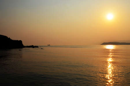 the Japanese seaの写真素材