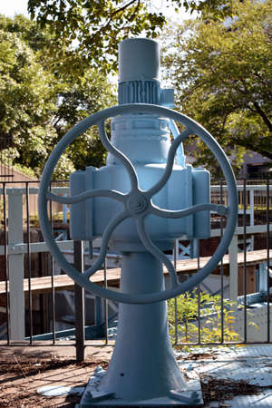 old Japanese valveの写真素材