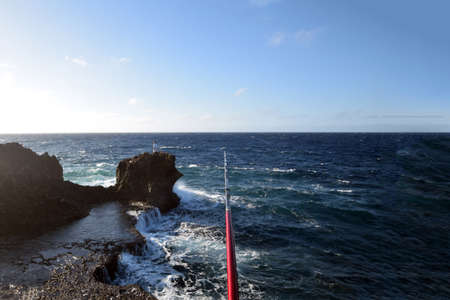 Fishing ground of Okinawa in Japanの写真素材
