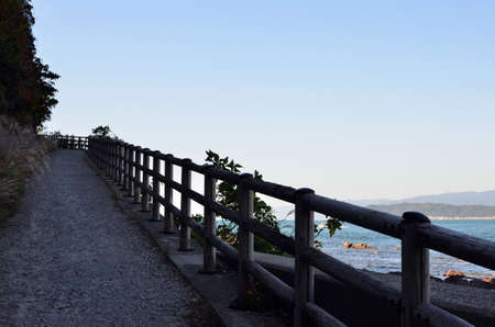 Beautiful sea Wakayama in national park Japan.の写真素材