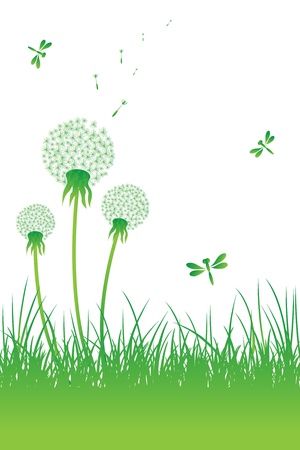 Ecology backgroundのイラスト素材