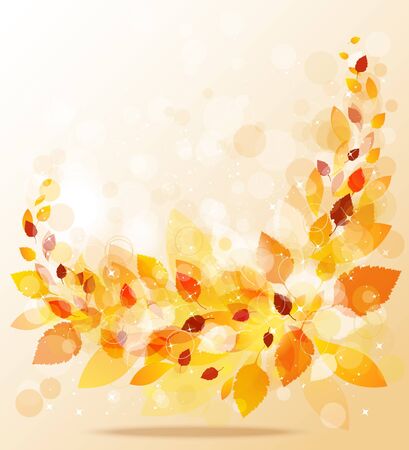 Autumn  backgroundのイラスト素材