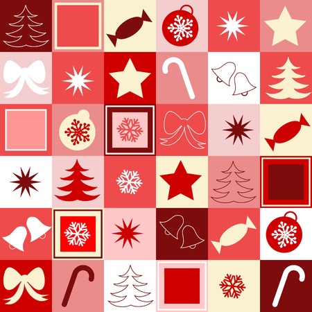 Christmas seamlessのイラスト素材