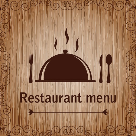 Template of a Restaurant Menuのイラスト素材