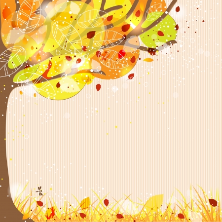 Autumn backgroundのイラスト素材