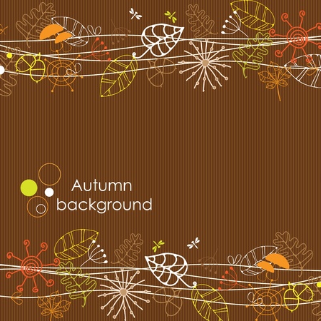 Autumn backgroundのイラスト素材