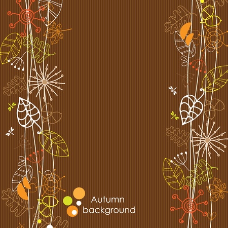 Autumn backgroundのイラスト素材