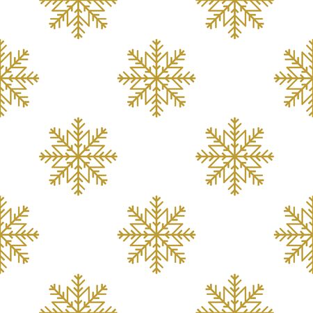 Golden vintage decor seamless pattern. Vector illustration for your designのイラスト素材