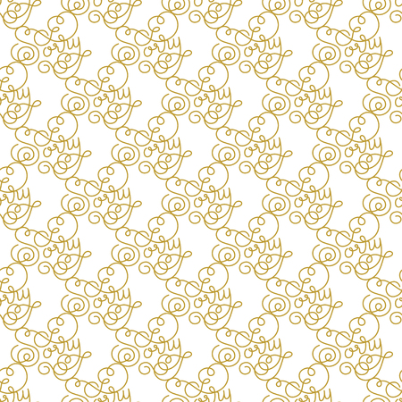 Holiday gift seamless pattern with hand lettering Sorry. Vector illustration for your designのイラスト素材