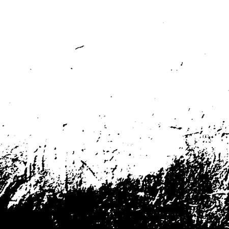 Grunge black textures on white background. Template for business card, banner, poster, notebook, invitation with modern hand drawn ink grunge textures. Vector illustration for your designのイラスト素材