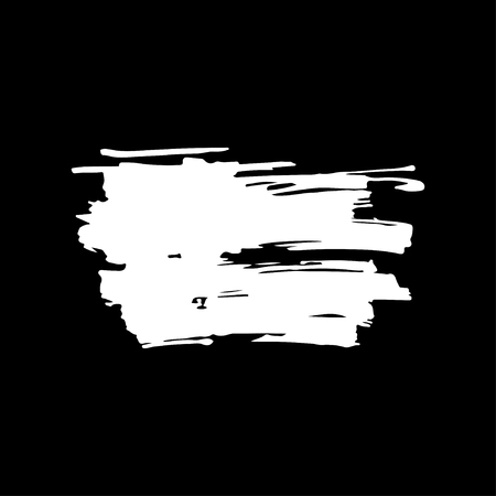 Modern hand drawn ink grunge textures. Template for a business card, banner, poster, notebook, invitationのイラスト素材