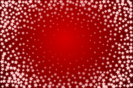 Holiday gift card with stars. Template for a banner, poster, invitation. Vector illustration for your designのイラスト素材