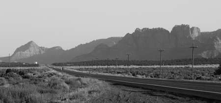 Desert Highwayの写真素材